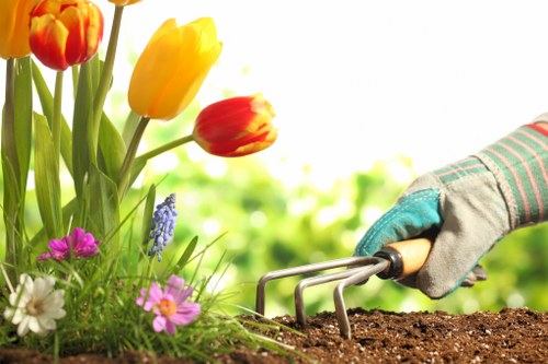 User controlling cookie preferences for a landscaping website